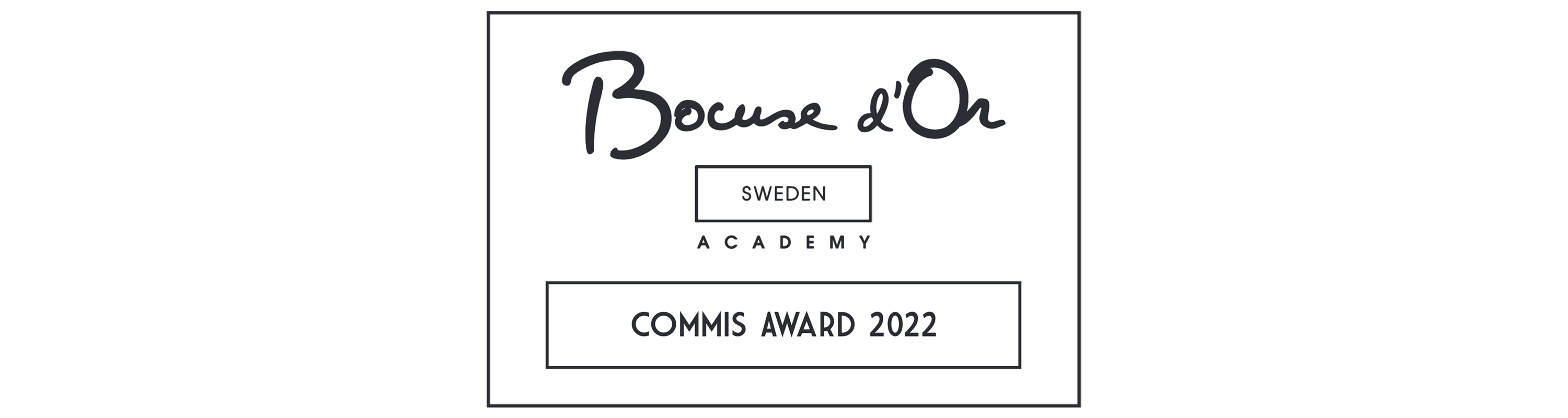Bocuse d’Or Sweden young Commis Award