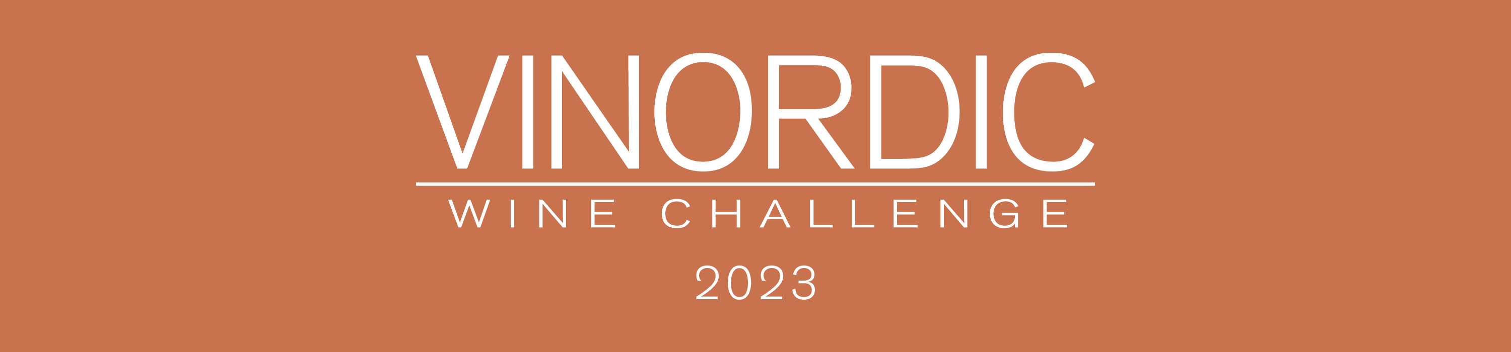 Dekorationsbild för Vinordic Wine Challenge 2023.